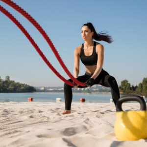 Beach Workouts: Harnessing the Power of Sand and Sea Breeze for Optimal Fitness.